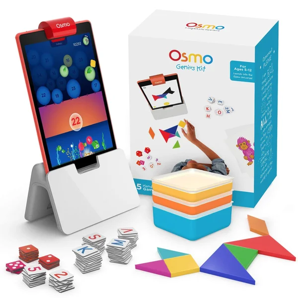 Osmo - Osmo Genius Kit - for Apple 10.2-inch iPad; 10.5-inch iPad Air; 10.5-inch iPad Pro; 9.7-inch iPad; iPad mini 5