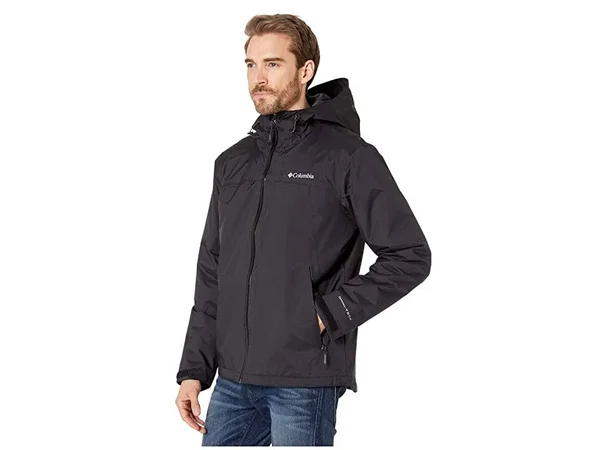 Columbia Men's Top Pine Insulated Rain Jacket - Large - Black
