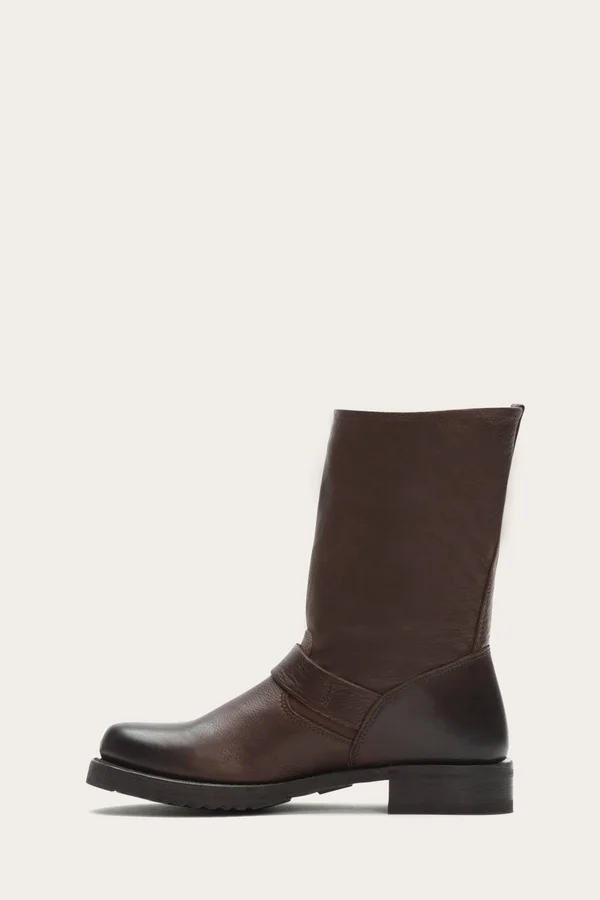 Frye - Veronica Short, 7.5 US, Dark Brown