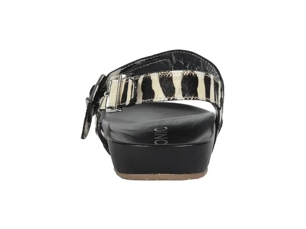 Women's Vionic with Orthaheel Technology Samar Sandal, Black Zebra