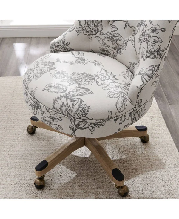 Linon Home Decor Hollyn Office Chair - Gray