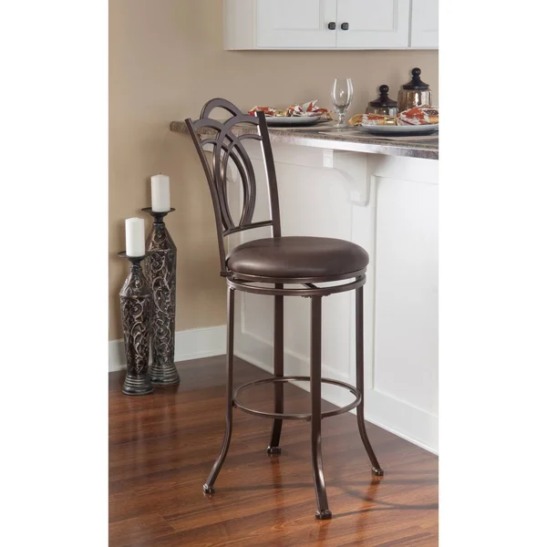 Colton Barstool Brown - Linon