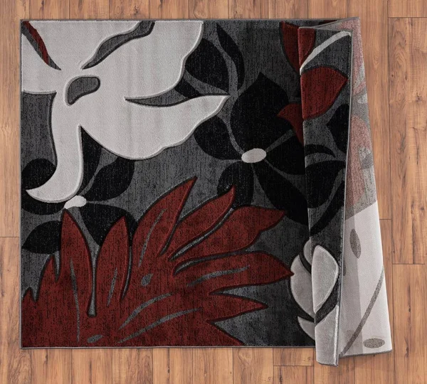 MDA Rugs Madrid 7 x 10 Grey Indoor Floral/Botanical Area Rug - ML-GMSP05710