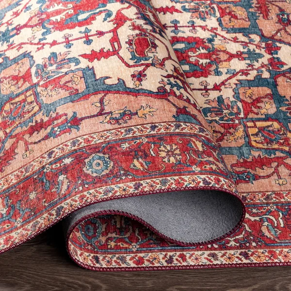 Traditional BHS-0090495 Iris Poly Accent Rug - 5& x 7&6x22