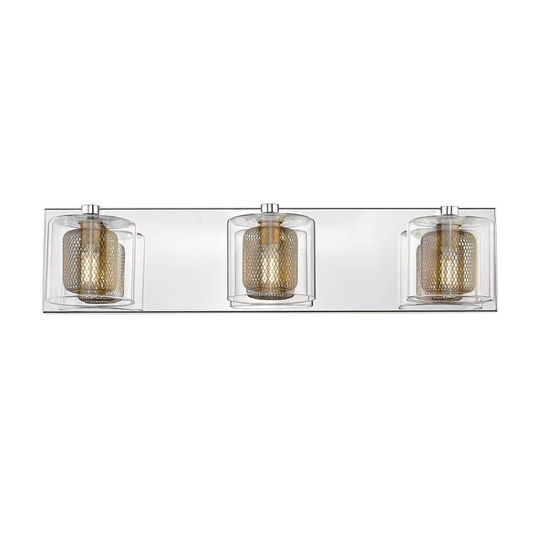 Ove Decors Reese III 3 Light Vanity Light - Bronze