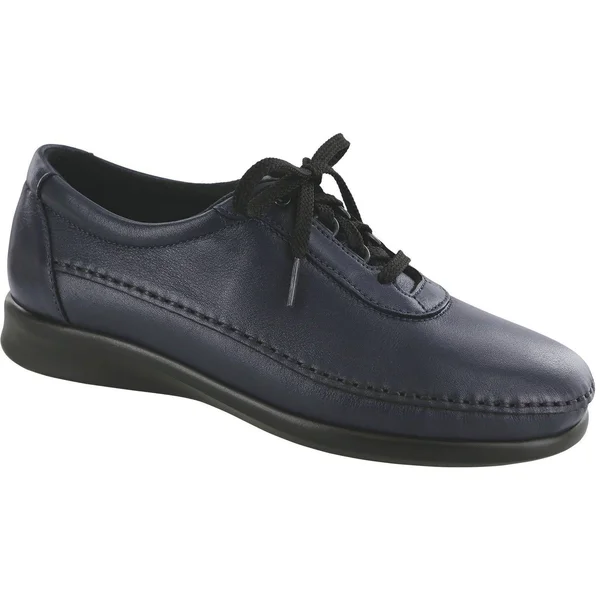 SAS Women's Traveler Navy 6 Wide