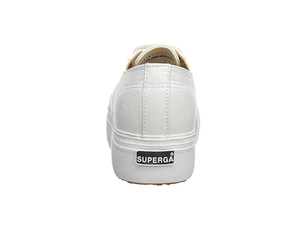 Superga 2790 Nappaleaw Sneaker Women's Shoes White : 38 (US Women's 7.5) Medium