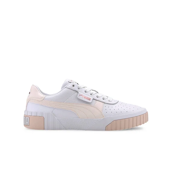 Puma Cali Women's Sneakers - White/Rosewater, 7.5