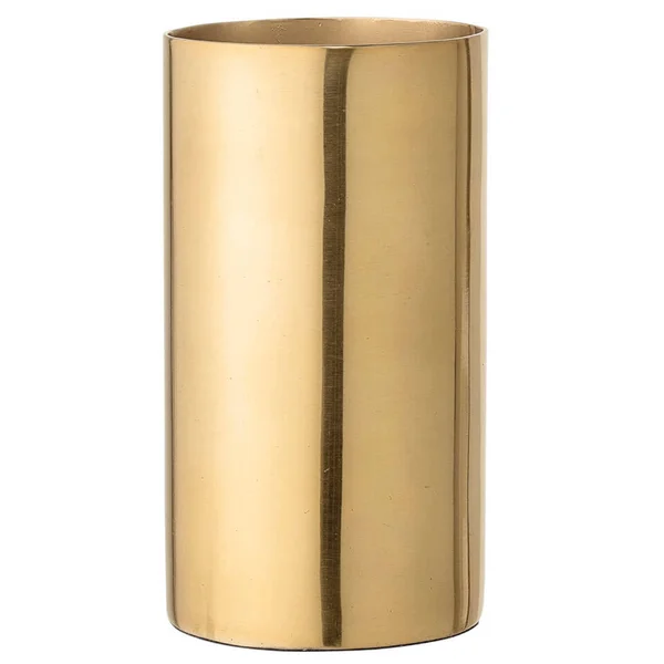 Bloomingville - Metal Vase - Blue/Gold - 23cm
