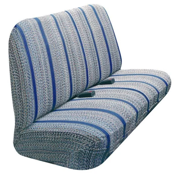 Automotive Innovations Blue Olefin Saddle Blanket Front Bucket Universal Fit Seat Cover