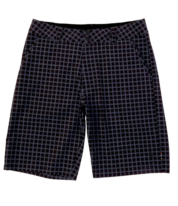 Smartwool Men's Merino Sport 10 inch Short - XXL - Black Plaid Print