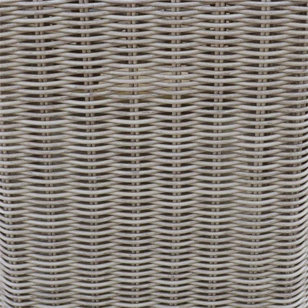 TK Classics Coast Round Wicker Coffee Table Wheat