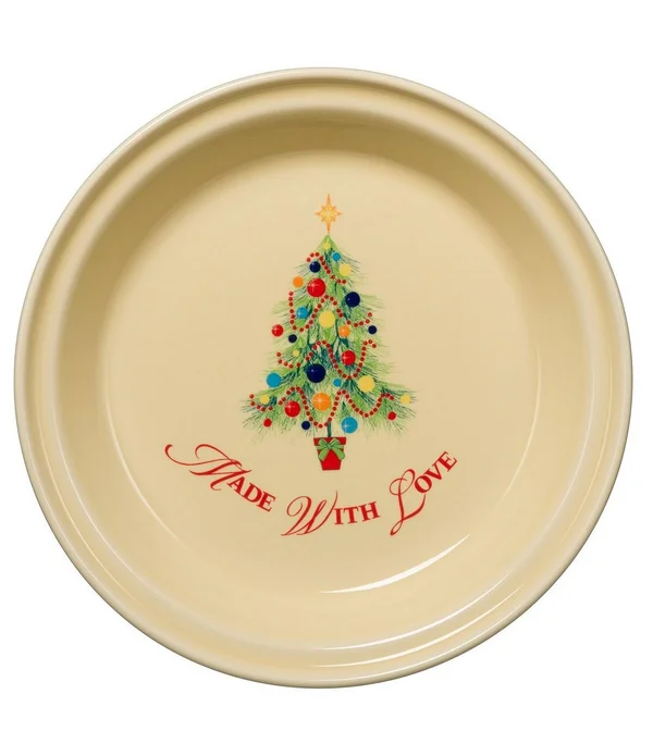 Fiesta Christmas Tree Pie Dish