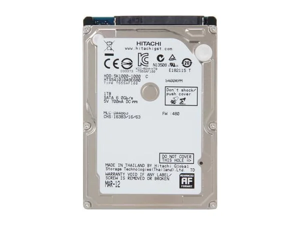 HGST Travelstar 5K1000 Hard Drive 0J22412