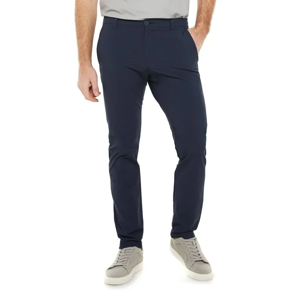 Men's Dockers Smart 360 Tech Slim-Fit Go-To Tech Chino Pants, Size: 32X30, Blue