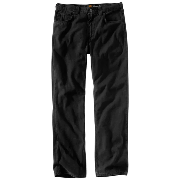 Carhartt Men's Rugged Flex Rigby 5-Pocket Work Pants - Black