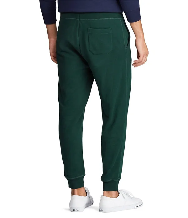 Polo Ralph Lauren Vintage Logo Fleece Jogger Pants - College Green M