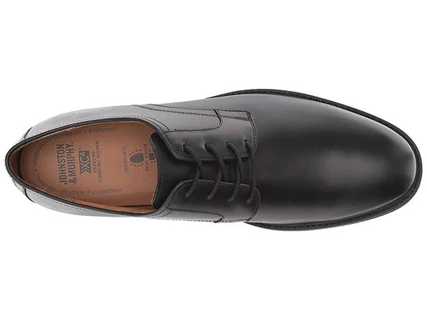 Johnston & Murphy Men's XC4 Waterproof Hollis Plain Toe Oxfords - Black 8.5M