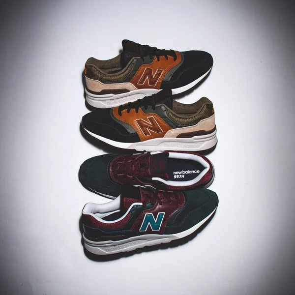 New Balance Mens 997H - Red/Green (Size 8)