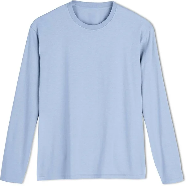 Coolibar UPF 50+ Men's Morada Everyday Long Sleeve T-Shirt - Sun Protective
