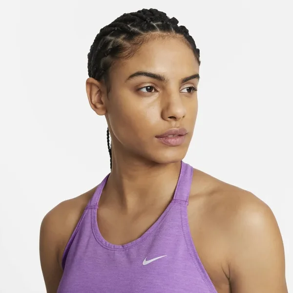 Nike Women's Dri-Fit Elastika Training Tank Top - XS, Purple