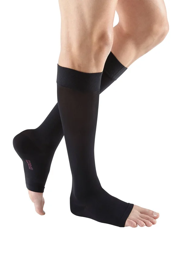 mediven, Plus, 20-30 mmHg, Knee High Extra Wide Calf Open Toe-Size II