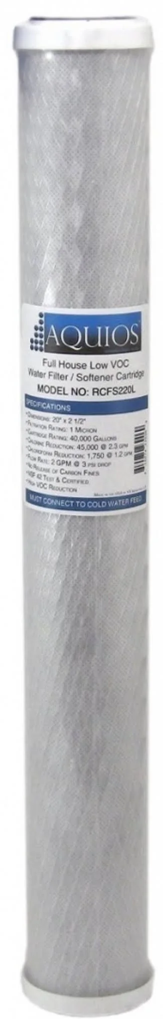 Aquios RCFS220L Replacement Cartridge - VOC Reduction