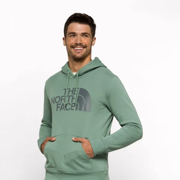 The North Face Half Dome Pullover Hoodie - Men's L Laurel Wreath Green