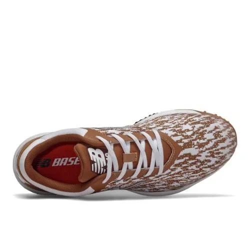 New Balance Men's 4040v5 Turf - Orange/White (Size 9.5 wide)