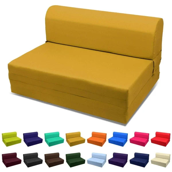 Magshion Sleeper Chair Folding Foam Bed Sized Single Size 5x23x70 inch