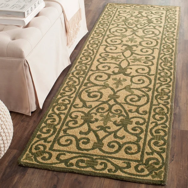 Safavieh Chelsea HK11L Light Blue Rug 2&6x22 x 10& Runner