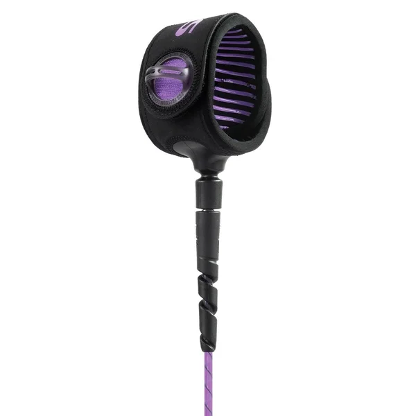 FCS Freedom Helix All Around Leash-Purple/Black-6&