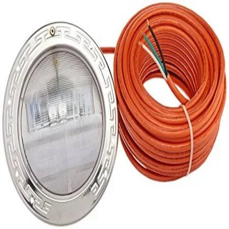 Pentair 601107 100& Cord 12V IntelliBrite White LED Pool Light