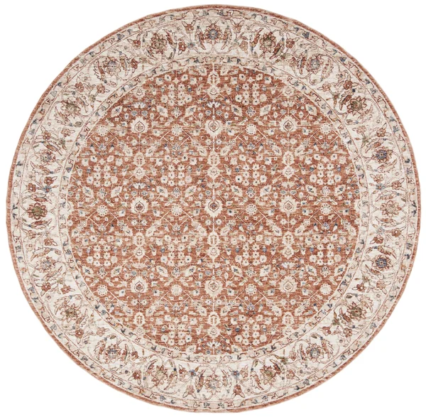 Safavieh Heirloom Hrl701B 9&0x22 x 12&0x22 Beige - Light Rust Area Rug