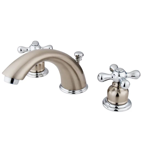 Kingston Brass KB971X Victorian Widespread Lavatory Faucet with Retail Pop-Up - Polished Chrome