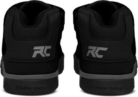 Ride Concepts, Youth Wildcat Shoes, Size 3 in Black/Charcoal