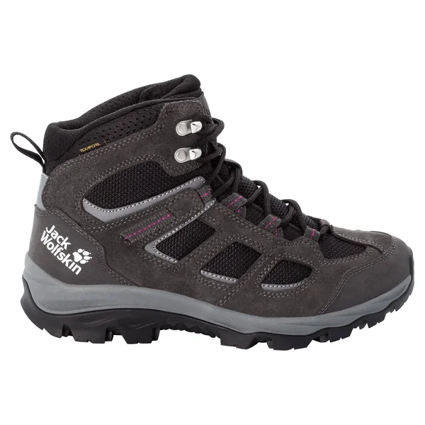 Jack Wolfskin Womens Vojo Hike 3 Mid Texapore Dark Steel/Purple