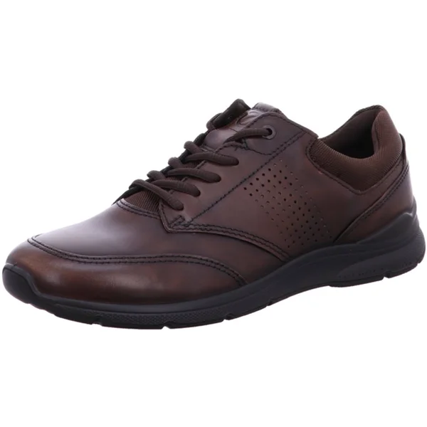 Ecco Comfortable Lace-Up Shoes for Men Brown Brown - EU 41