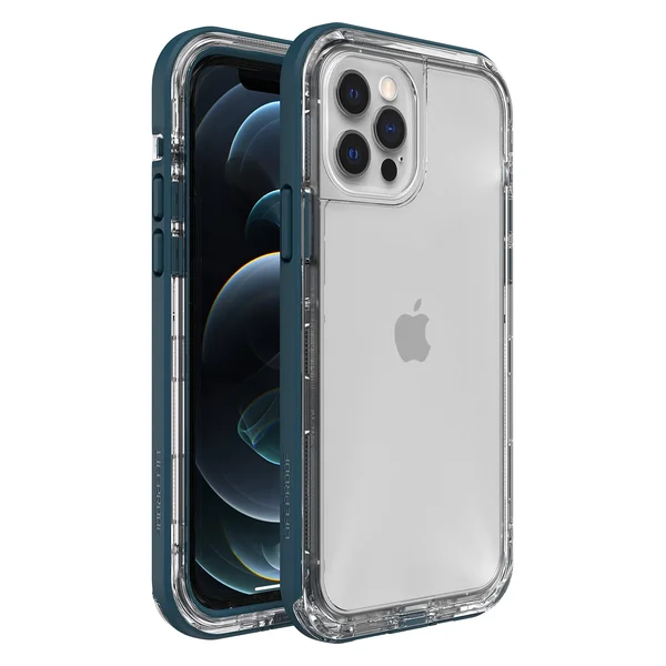 Lifeproof - Next Case for Apple iPhone 12 - 12 Pro - Clear Lake