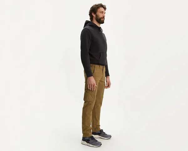 Levi&s 502 Taper Fit Hybrid Cargo Pants - Men's - Cougar 28x32