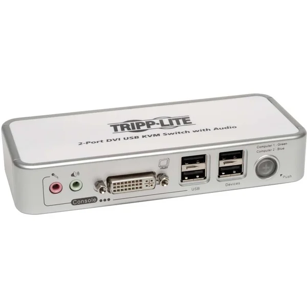 Tripp Lite B004-DUA2-K-R 2-Port DVI-USB KVM Switch