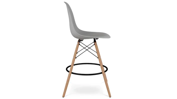 Modholic Eiffel 28x22 Counter Height Stool, Gray
