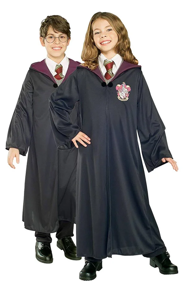 Rubie&s Official Harry Potter Gryffindor Classic Robe Costume, Childs Size Age 11-12 Years