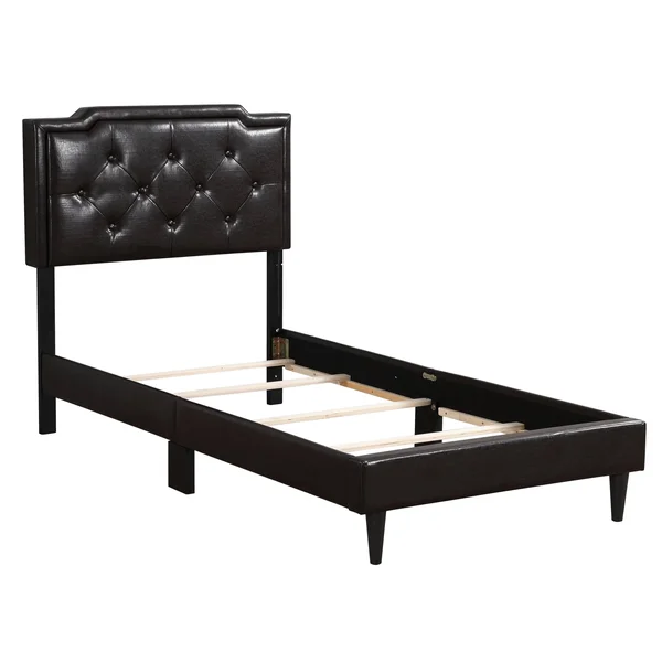 Carson Carrington Valsnas Adjustable Upholstered Bed (Brown - King)