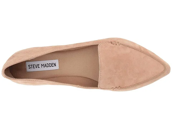 Steve Madden Women's Feather Loafer - Size: 6, Camel Suede