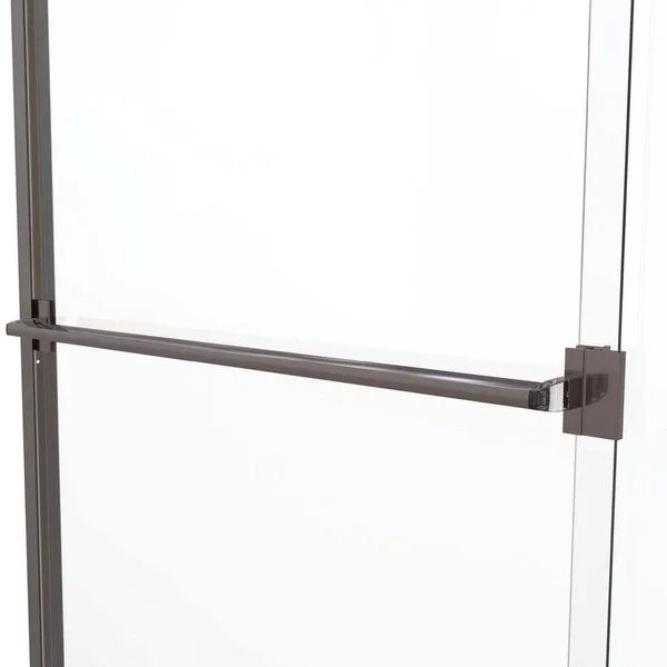 Basco A0043-60OB Classic 57x22 High x 60x22 Wide Bypass Framed Tub Door with Obscure Oil Rubbed Bronze