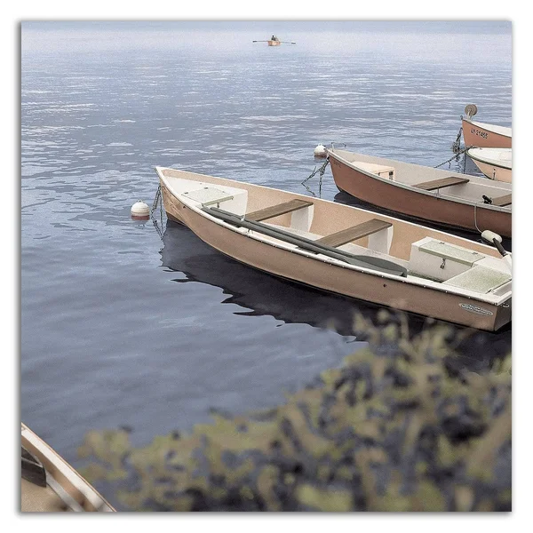 24x22 x 24x22 Mediterranean 3 by Alan Blaustein Print on Canvas