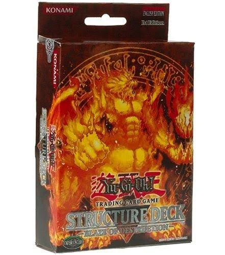 YuGiOh Blaze of Destruction 1st Edition Structure Deck