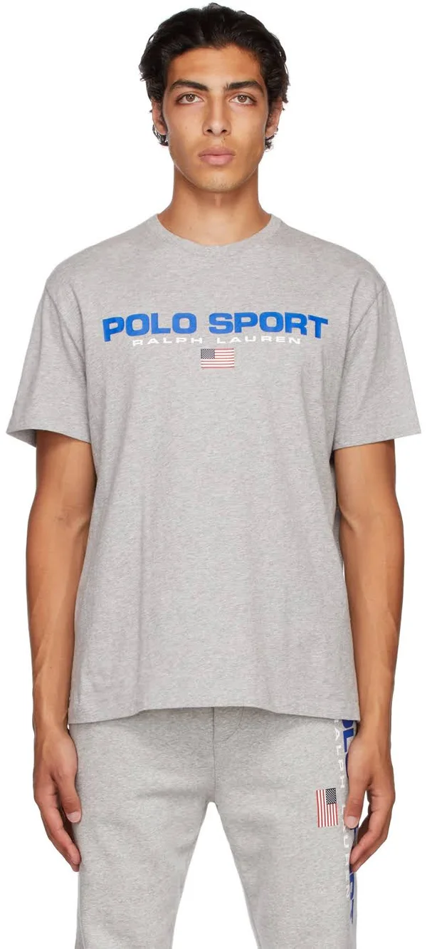 Polo Ralph Lauren Grey &Polo Sport& T-Shirt