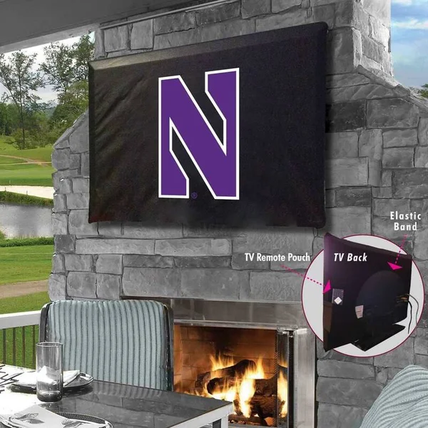 Holland Bar Stool Northwestern TV Cover TV60NTHWST
